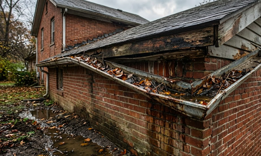 Why Gutter Failures Are the #1 Cause of Preventable Water Damage in Older Homes