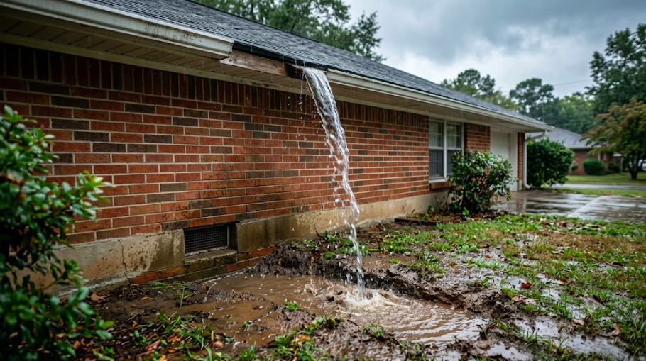 Can a Missing Gutter Section Really Flood Your Crawl Space?